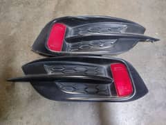 Honda civic bumper defuser lights