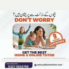 Home Tutor,Online Tutor,Home Tution,O/A level,Kg,Montess,IGCSE,English