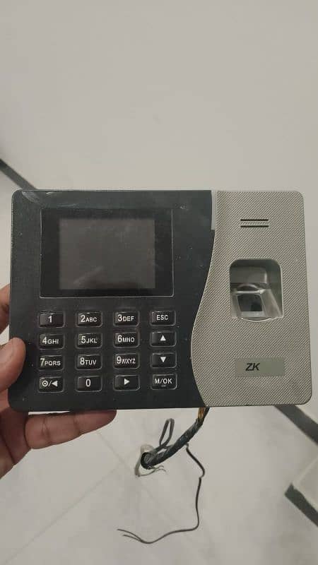 zkteco biometric attendance machine security electronic door lock 0