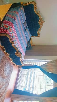 complete bed set with dressing table