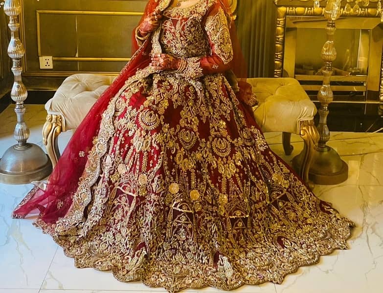 Bridal Red Lehnga 0