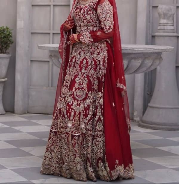 Bridal Red Lehnga 3