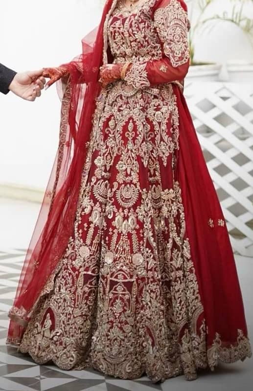 Bridal Red Lehnga 5