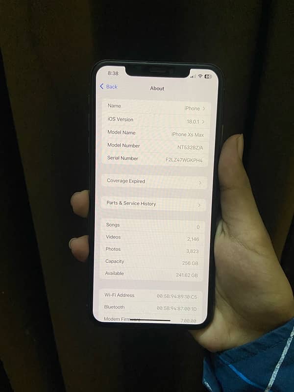 Iphone Xs Max PTA approved 4