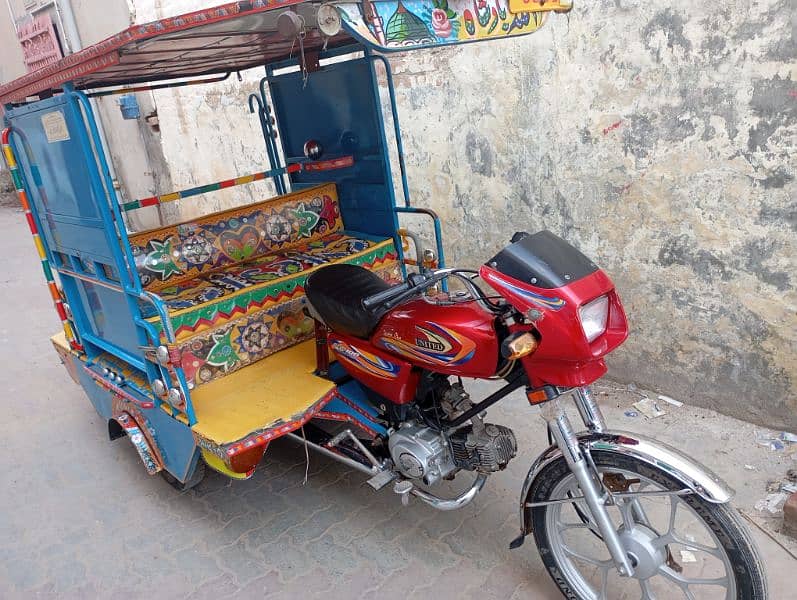 united rickshaw 2024 model 5 months use new condition 1