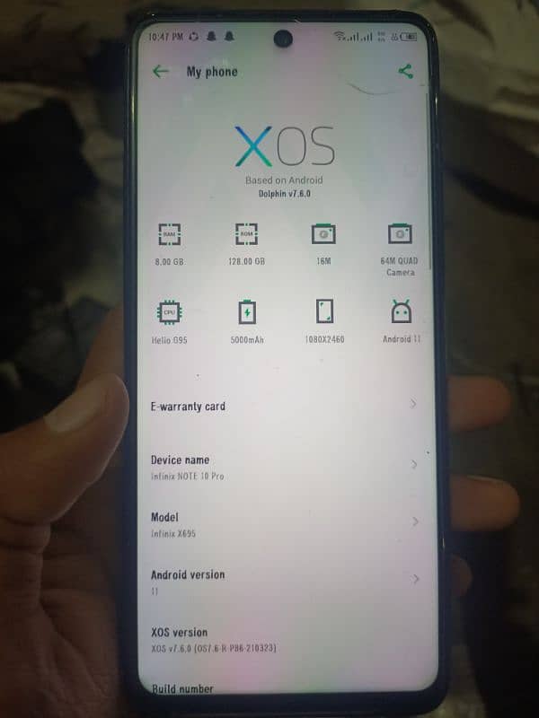 infinx not 10 pro 3