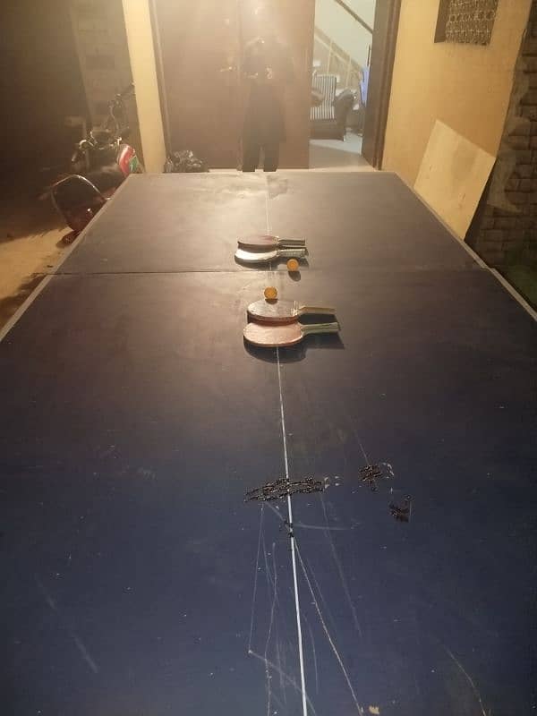 I'm selling my table tennis with rackets pair and hy ball set 0