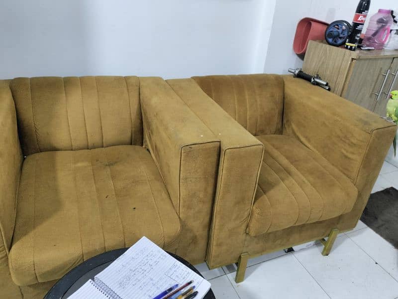 good condition 5 setter sofa set 1