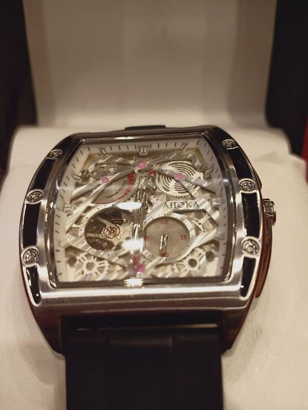 AJIOKA AUTO SKELETON ORIGINAL WATCH 1