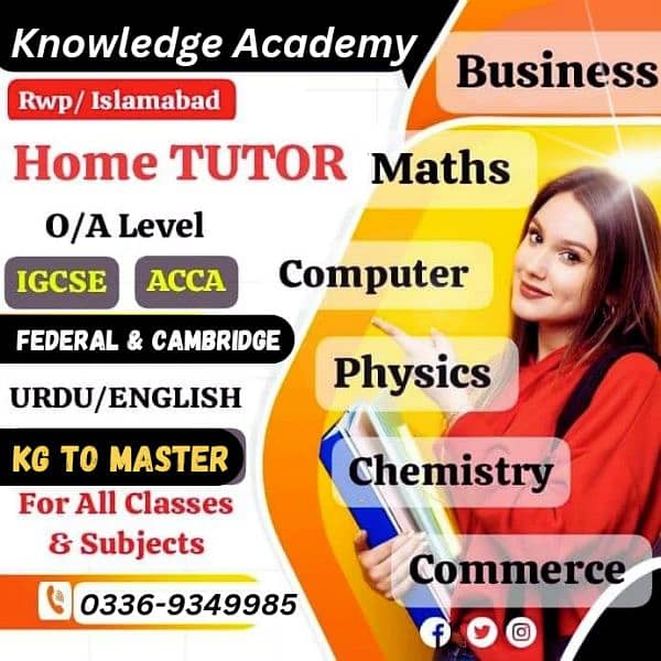 Home Tutor,Online Tutor,Home Tution,O/A level,Kg,Montess,IGCSE,English 0