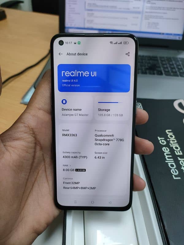 Realme GT Master 8Gb 128Gb With Box & Charger 10/10 6