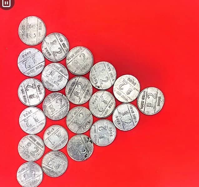 Indian Rare five coins fifty rupees for sell 2