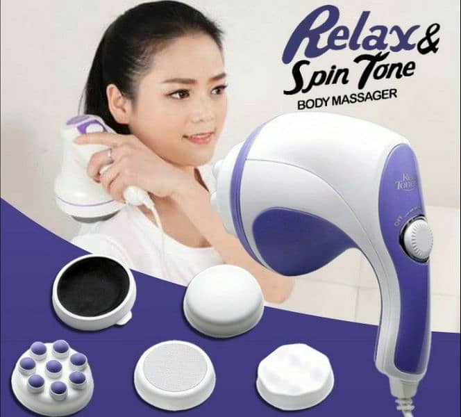 Relax & Spin Tone Body Massager 0