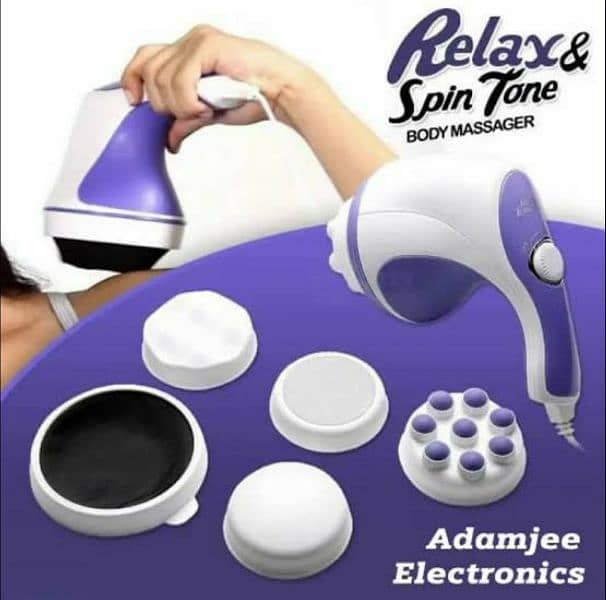 Relax & Spin Tone Body Massager 1