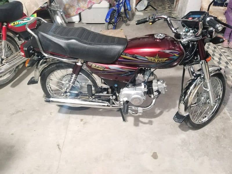 union star 2024 model just 500km used 13