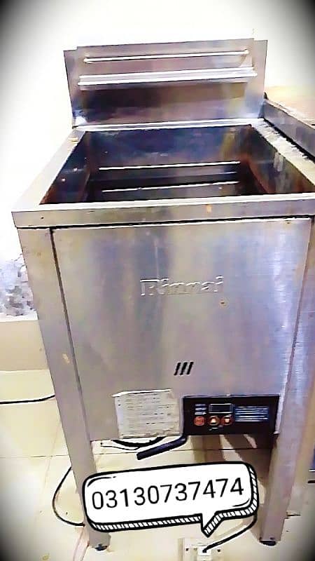 rennai fryer fast food n pizza restaurant equipment for sale 3