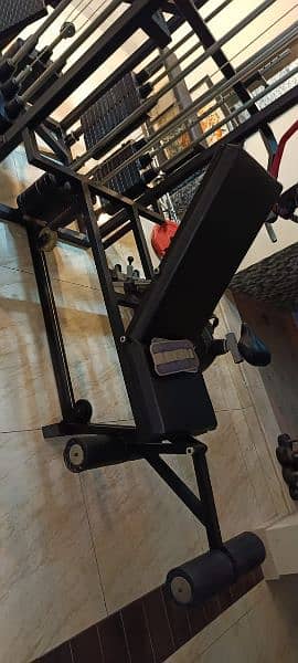 Treadmill, 5 Station Multi Function Gym & Upright Bike For Sale 11