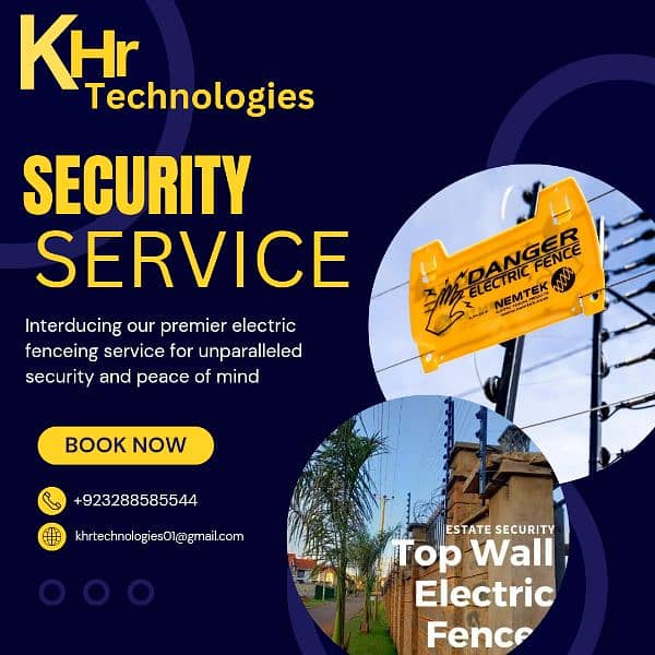 Electric Fence installation, Electric Fence products , Cctv System, 1