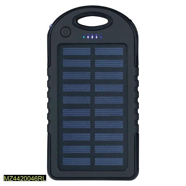 SOLAR PANEL POWER BANK 10,000 MAH BATTERY 0