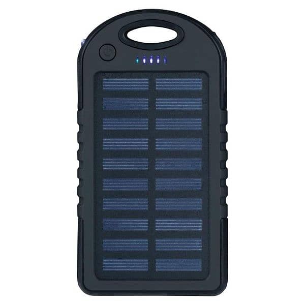 SOLAR PANEL POWER BANK 10,000 MAH BATTERY 1