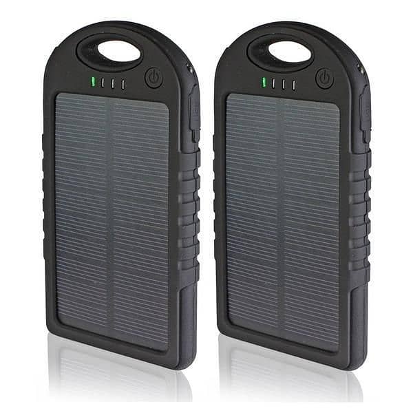 SOLAR PANEL POWER BANK 10,000 MAH BATTERY 2