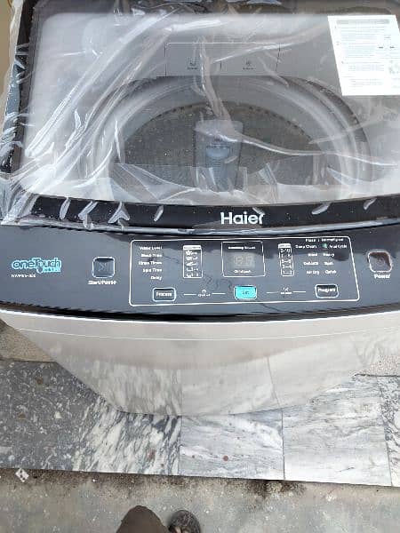 Haier automatic washing machine brand new 5