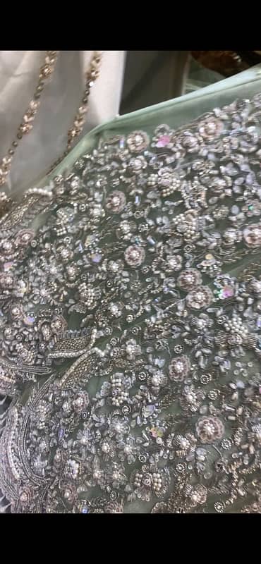 walima designer maxi wedding dress for sale near bahria town. 3