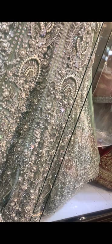 walima designer maxi wedding dress for sale near bahria town. 4