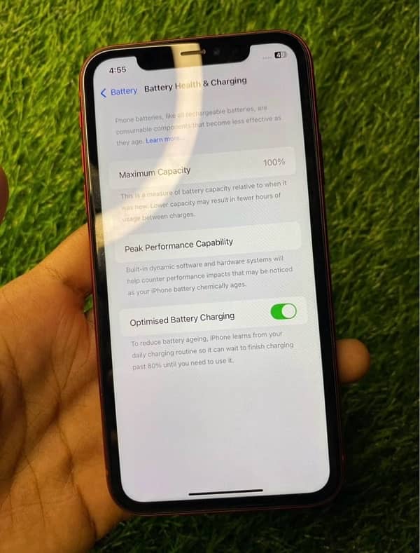 iphone 11 red color 128 GB ( Factory unlock ) 8