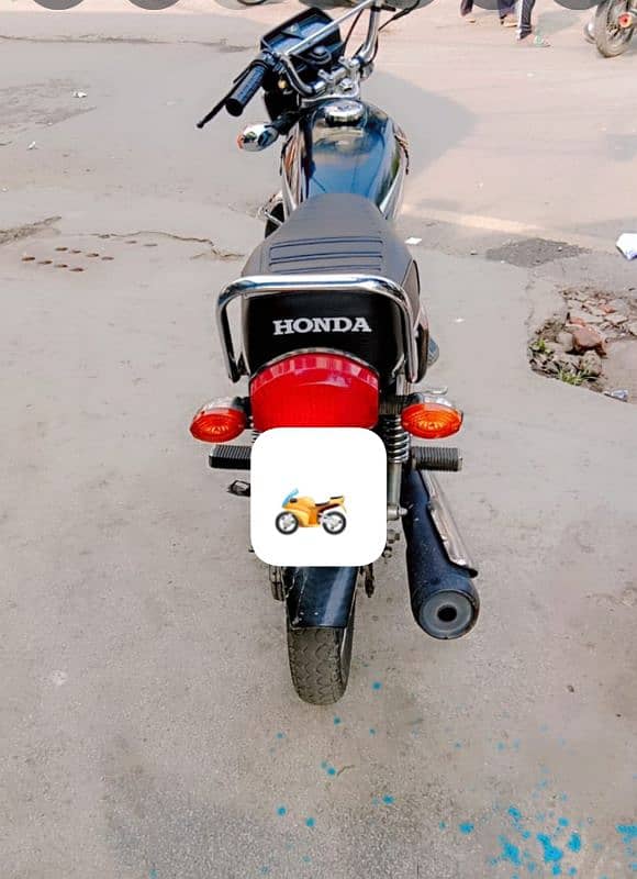 HONDA CG 125 BLACK 7