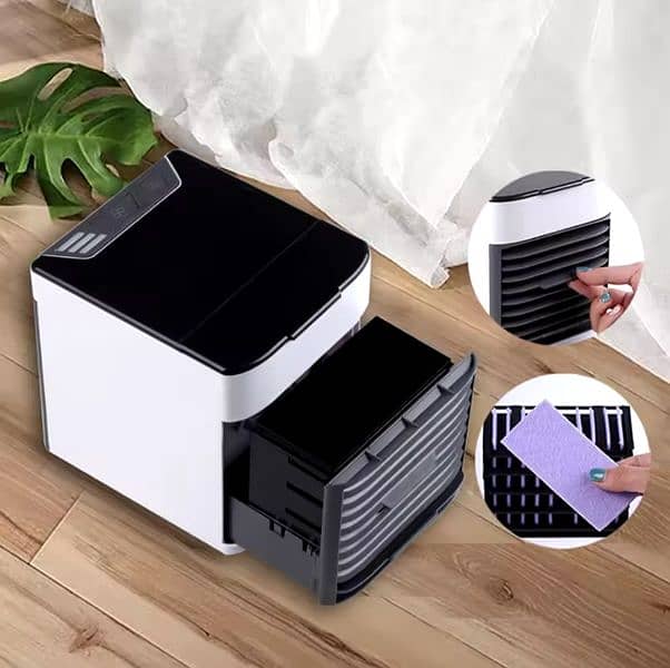 Imported Air Conditioner HumidifierFan Mini USB Portable AirCoolingFan 4