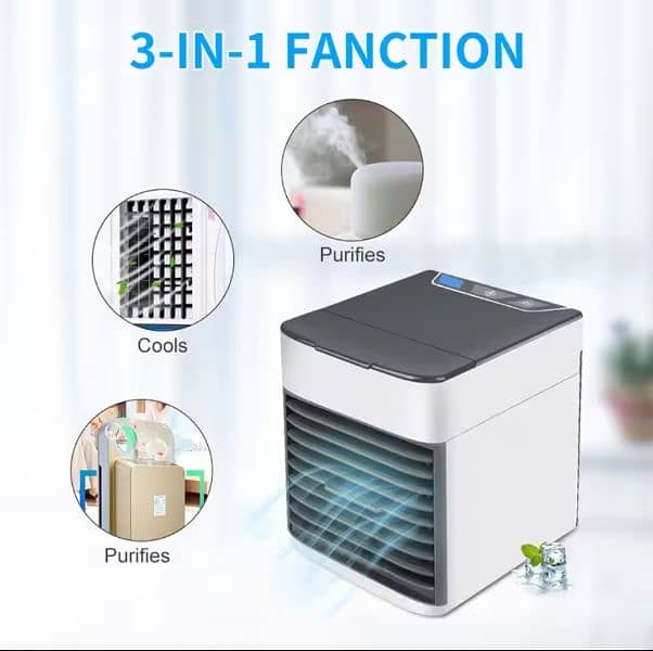 Imported Air Conditioner HumidifierFan Mini USB Portable AirCoolingFan 5