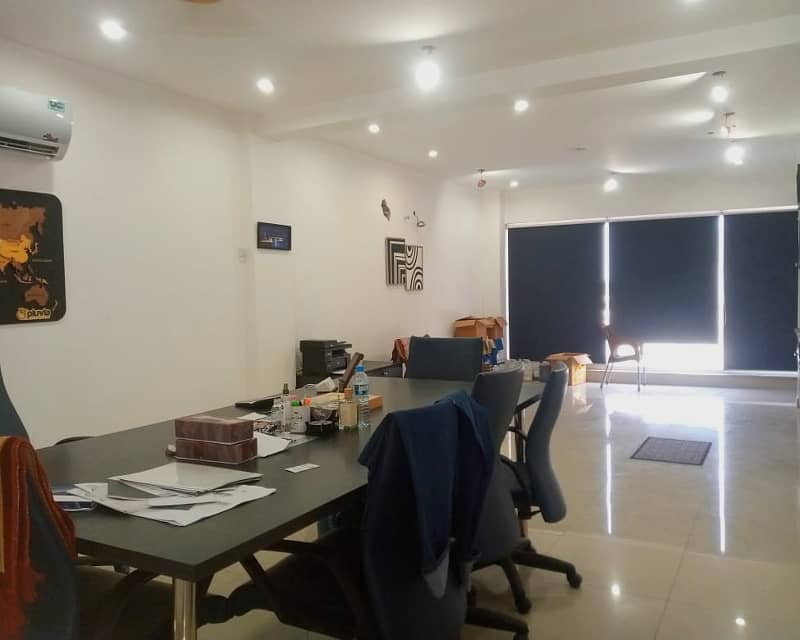 4 Marla Commercial floor for rent in bankers co operative society 8