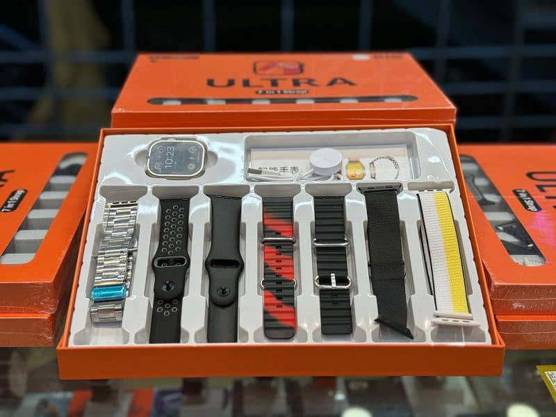 Smartwatch Ultra 7 in 1 Straps 0