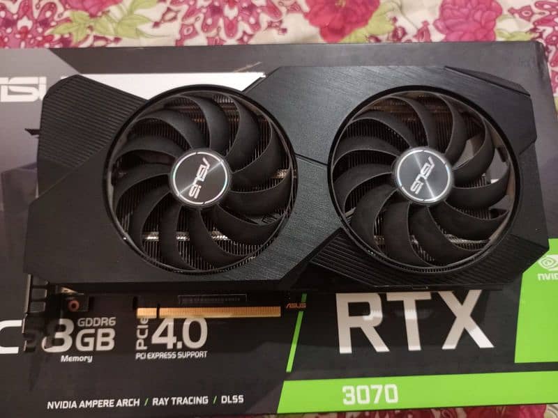 RTX 3070 with box - Computer Components - 1094786186
