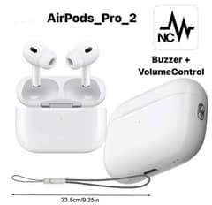 Airpods Pro 2 With Buzzer ANC Box Packed Top Quality