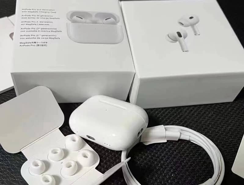 Airpods Pro 2 With Buzzer ANC Box Packed Top Quality 7