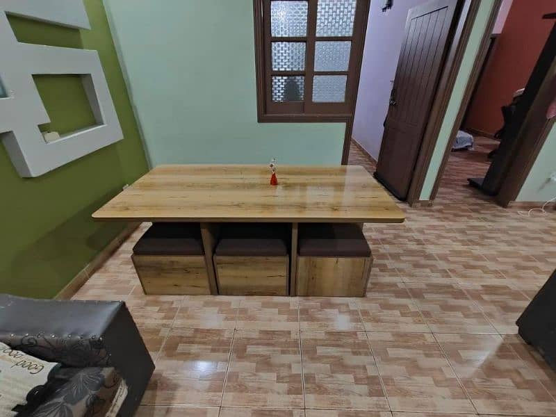 Wooden Dinning Table 2