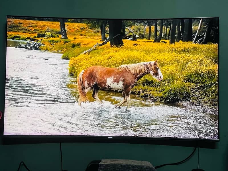 Samsung SUHD 4k  curved tv model no ua55ks7500 0