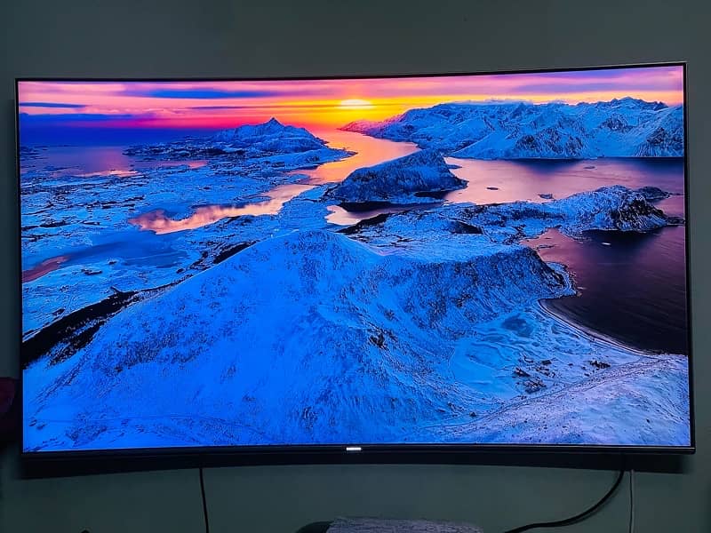 Samsung SUHD 4k  curved tv model no ua55ks7500 3