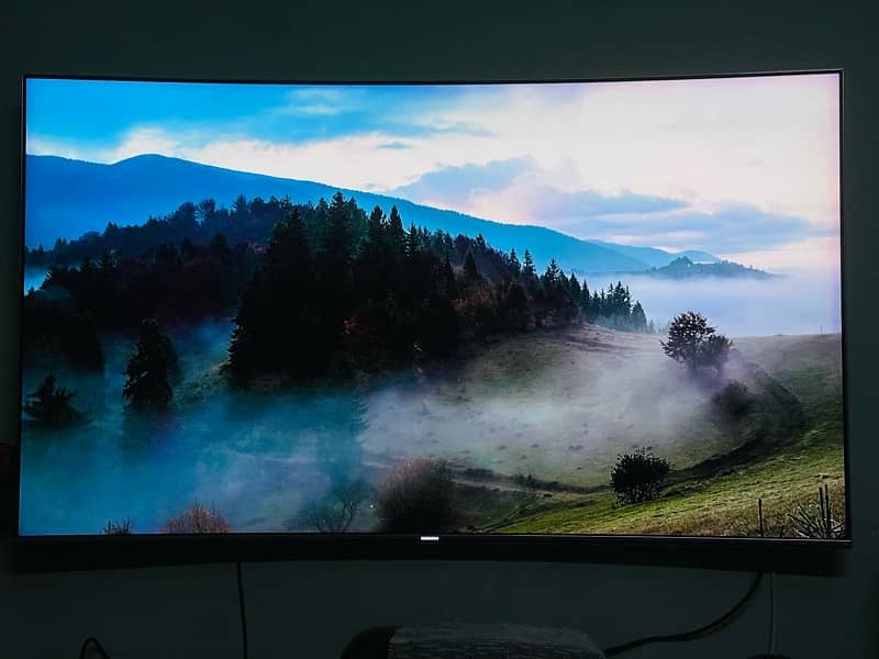 Samsung SUHD 4k  curved tv model no ua55ks7500 4