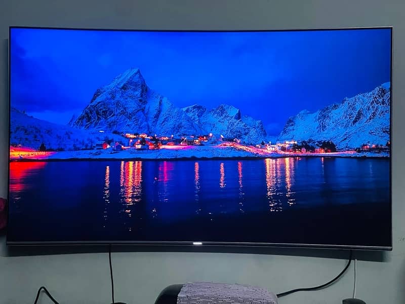 Samsung SUHD 4k  curved tv model no ua55ks7500 8