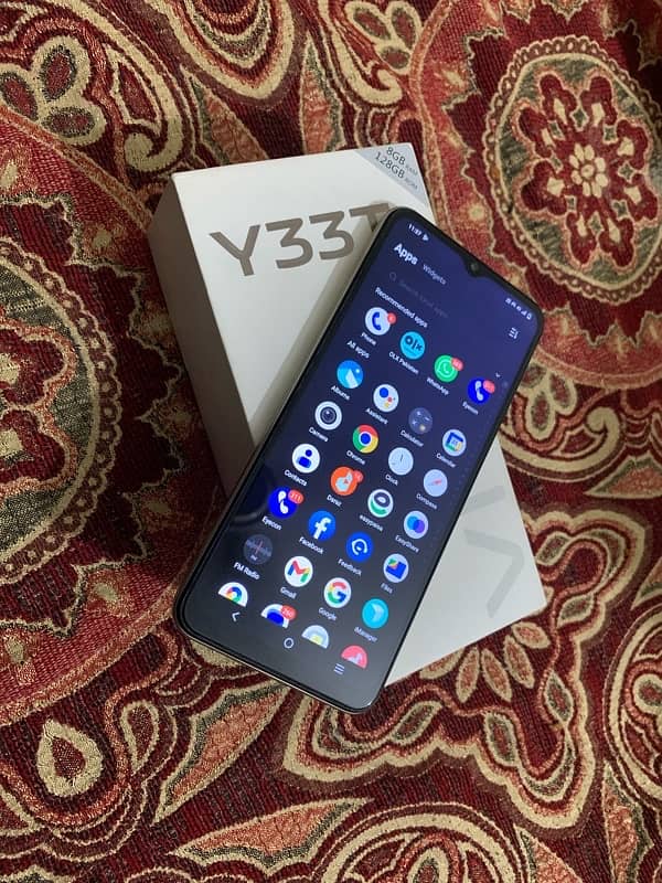 Vivo y33t 12GB 128GB good condition 5