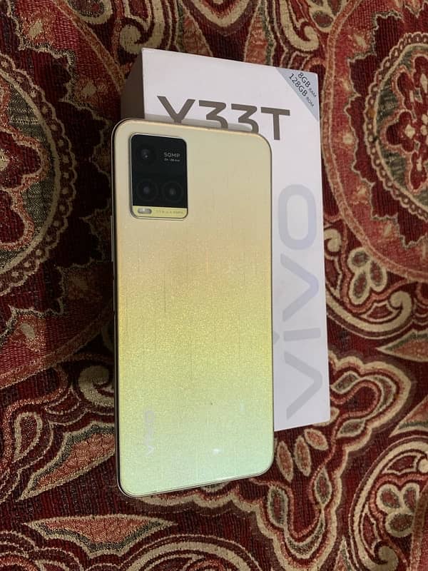 Vivo y33t 12GB 128GB good condition 7