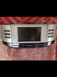 Toyota Mark X Original TV Screen with cover