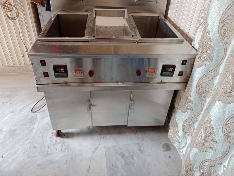 fryer pizza oven and hot plate for sale 0