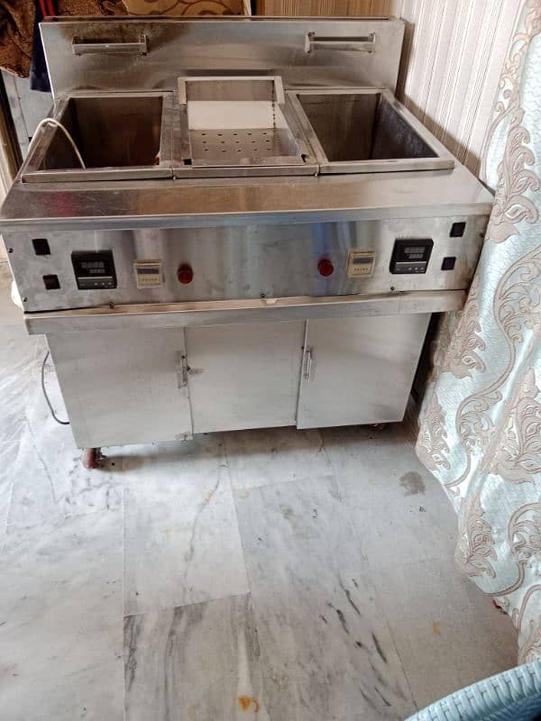 fryer pizza oven and hot plate for sale 2