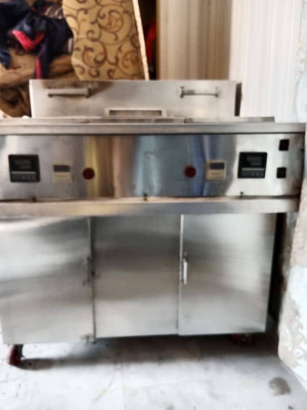 fryer pizza oven and hot plate for sale 3