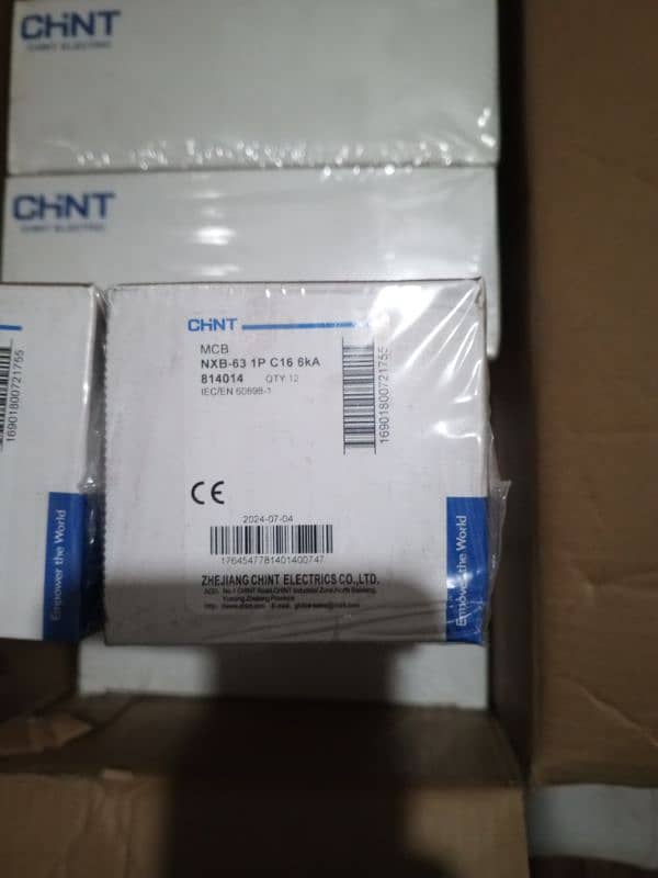 chint breaker global version 10&16 ampere 2