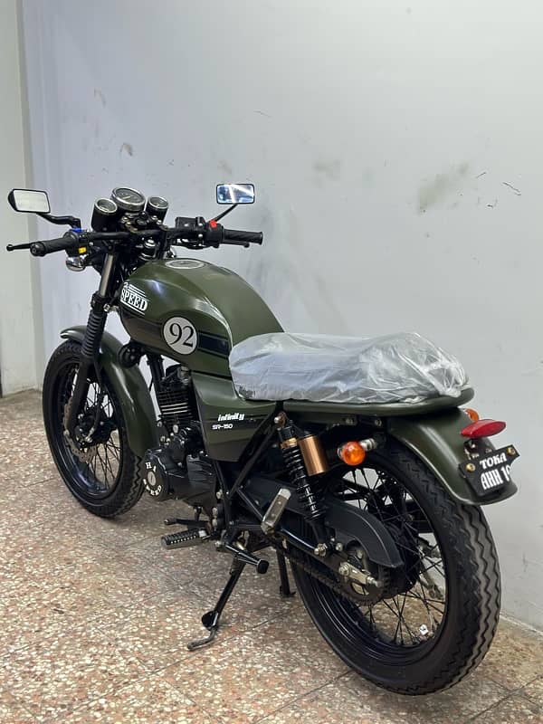 hi speed infinity 150cc 2021 ( cafe racer ) 2